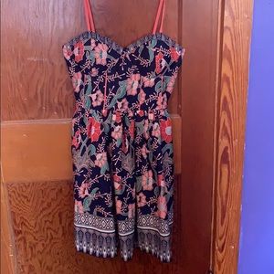Floral Printed Sun Dress